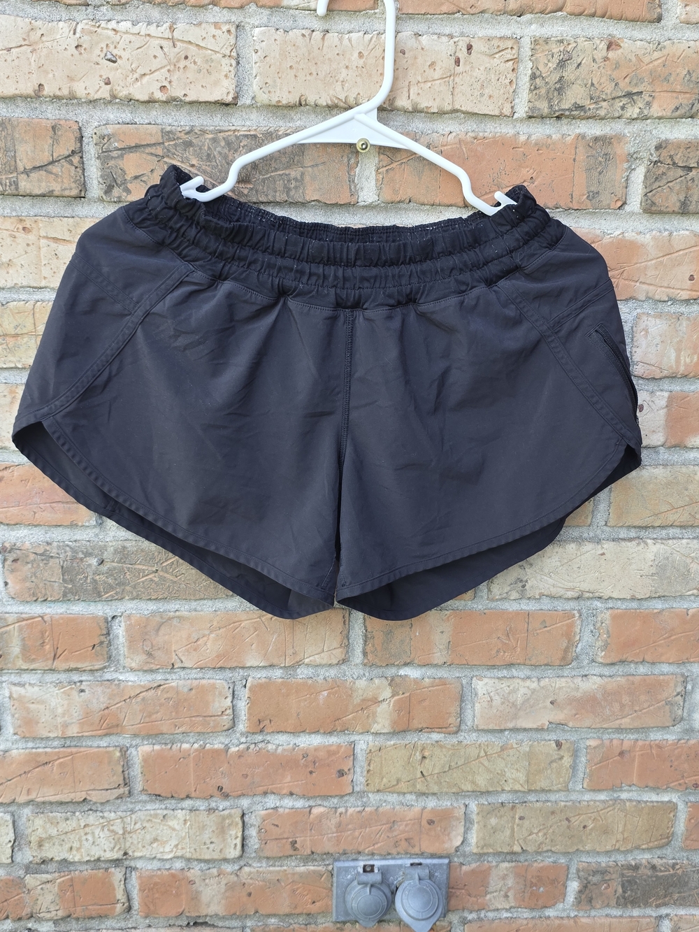 lululemon athletica Black Running Shorts with Elastic Waist - Picture 2 of 10